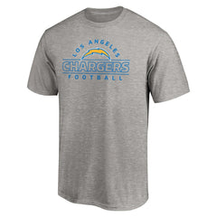 Los Angeles Chargers Dual Threat T-Shirt - Heather Gray on sale