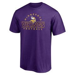 Minnesota Vikings Dual Threat T-Shirt - Purple outlet