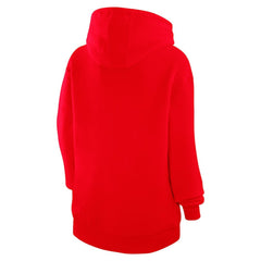 Los Angeles Angels G-III 4Her by Carl Banks Women's Heart Fleece Pullover Hoodie - Red