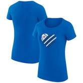Toronto Blue Jays G-III 4Her by Carl Banks Women's Super-Slim Fit Lightweight Heart Graphic T-Shirt - Royal