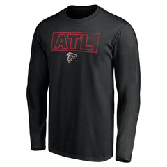 Atlanta Falcons Squad Throwbacks Long Sleeve T-Shirt - Black sale