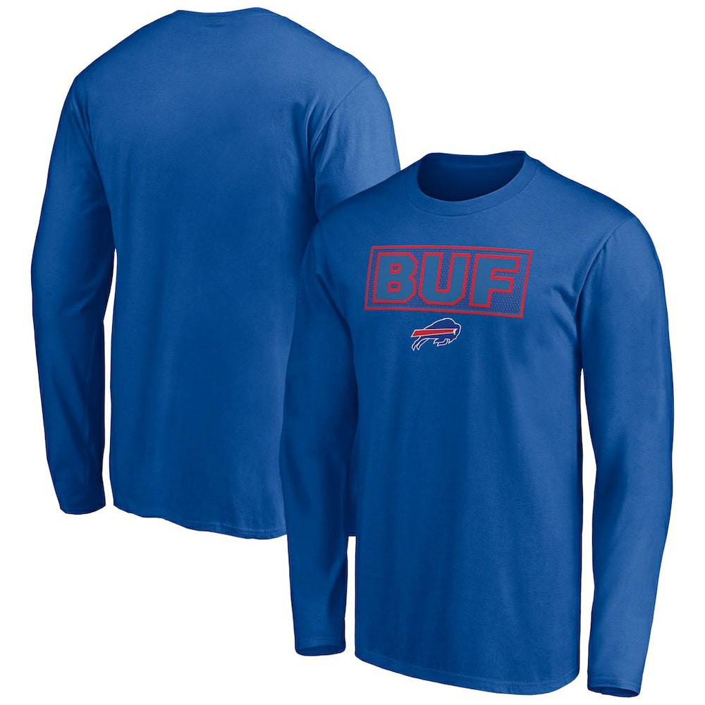 Buffalo Bills Squad Throwbacks Long Sleeve T-Shirt - Royal cheap