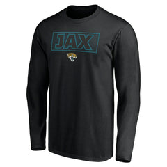 Jacksonville Jaguars Squad Throwbacks Long Sleeve T-Shirt - Black discount