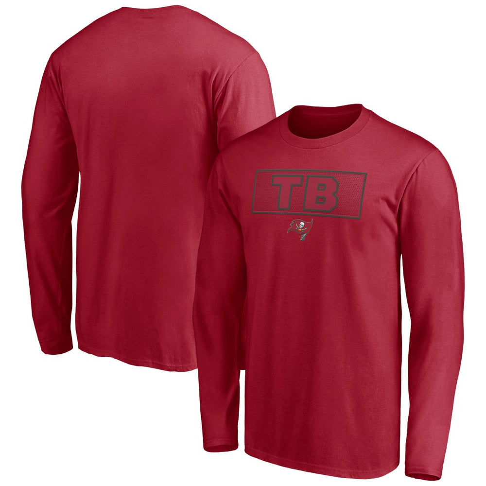Tampa Bay Buccaneers Squad Throwbacks Long Sleeve T-Shirt - Red sale