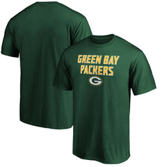 Green Bay Packers Game Day Stack T-Shirt - Green cheap