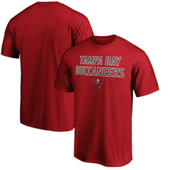 Tampa Bay Buccaneers Game Day Stack T-Shirt - Red on sale