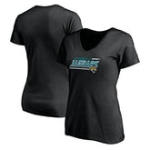 Jacksonville Jaguars Women's Mascot In Bounds V-Neck T-Shirt - Black online