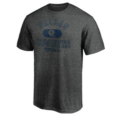 Dallas Cowboys Varsity Issued Throwback T-Shirt - Heather Charcoal on sale