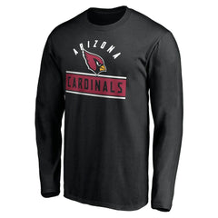 Arizona Cardinals Team Arch Knockout Long Sleeve T-Shirt - Black discount