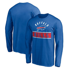 Buffalo Bills Team Arch Knockout Long Sleeve T-Shirt - Royal outlet
