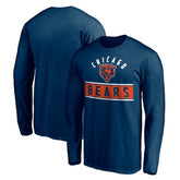 Chicago Bears Team Arch Knockout Long Sleeve T-Shirt - Navy outlet