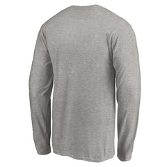 Detroit Lions Team Arch Knockout Long Sleeve T-Shirt - Heather Gray for sale