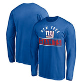 New York Giants Team Arch Knockout Long Sleeve T-Shirt - Royal discount