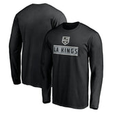 Los Angeles Kings Team Arch Knockout Long Sleeve T-Shirt Black