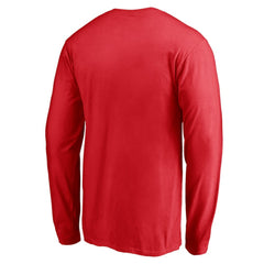 Washington Capitals Team Arch Knockout Long Sleeve T-Shirt Red