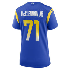 Warren McClendon Jr. Los Angeles Rams Women's Team Game Jersey - Royal | Nike sale