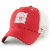 St. Louis Cardinals Disburse MVP Trucker Adjustable Hat - Red | 47 brand