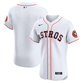 Houston Astros Home Vapor Premier Elite Patch Jersey - White | Nike