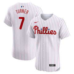 Trea Turner Philadelphia Phillies Home Elite Jersey - White | Nike