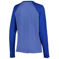 Buffalo Bills Antigua Women's Maverick Waffle Henley Long Sleeve T-Shirt - Royal for sale