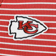 Kansas City Chiefs Antigua Women's Maverick Waffle Henley Long Sleeve T-Shirt - Red outlet