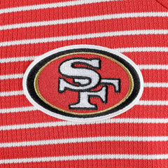 San Francisco 49ers Antigua Women's Maverick Waffle Henley Long Sleeve T-Shirt - Scarlet sale