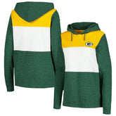 Green Bay Packers Antigua Women's Wicket Pullover Hoodie - Green for sale