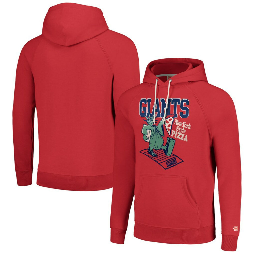New York Giants Homage Unisex NFL x Guy Fieri’s Flavortown Tri-Blend Pullover Hoodie - Red sale
