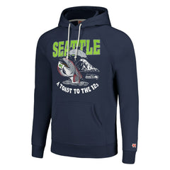 Seattle Seahawks Homage Unisex NFL x Guy Fieri’s Flavortown Tri-Blend Pullover Hoodie - Navy outlet
