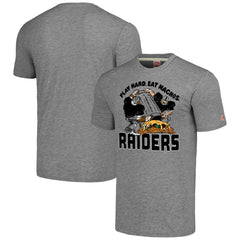 Las Vegas Raiders Homage Unisex NFL x Guy Fieri’s Flavortown Tri-Blend T-Shirt - Gray on sale