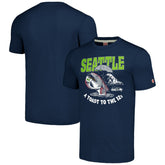 Seattle Seahawks Homage Unisex NFL x Guy Fieri’s Flavortown Tri-Blend T-Shirt - Navy discount