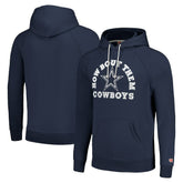 Dallas Cowboys Homage Unisex Hyperlocal Raglan Pullover Hoodie - Navy cheap