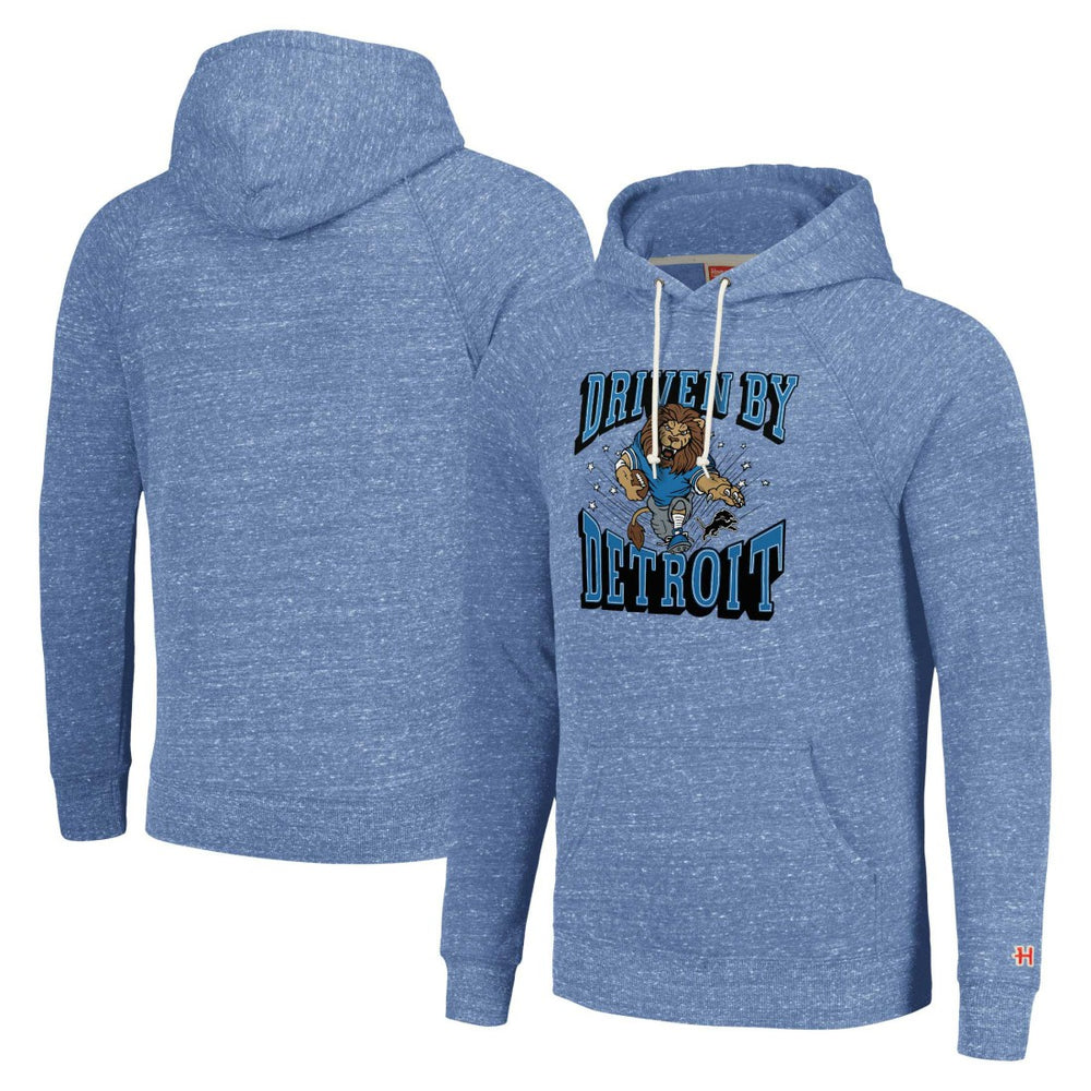 Detroit Lions Homage Unisex Hyperlocal Raglan Pullover Hoodie - Blue cheap