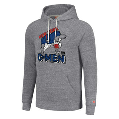 New York Giants Homage Unisex Hyperlocal Raglan Pullover Hoodie - Gray for sale