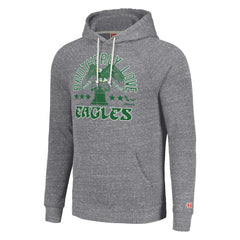 Philadelphia Eagles Homage Unisex Hyperlocal Raglan Pullover Hoodie - Gray cheap