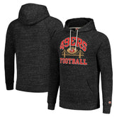 San Francisco 49ers Homage Unisex Hyperlocal Raglan Pullover Hoodie - Charcoal discount