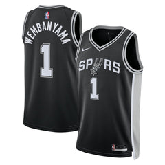 Victor Wembanyama San Antonio Spurs Unisex 2023 NBA Draft First Round Pick Swingman Jersey - Icon Edition - Black | Nike online