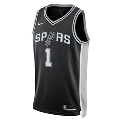 Victor Wembanyama San Antonio Spurs Unisex 2023 NBA Draft First Round Pick Swingman Jersey - Icon Edition - Black | Nike online