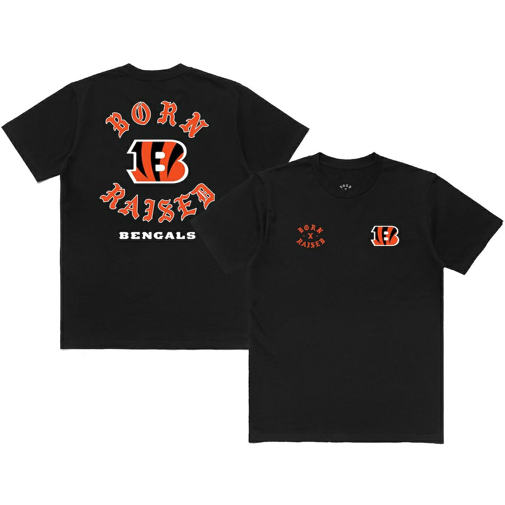 Cincinnati Bengals Born x Raised Unisex T-Shirt - Black for sale