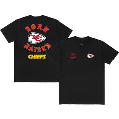 Kansas City Chiefs Born x Raised Unisex T-Shirt - Black on sale