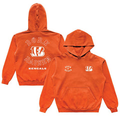 Cincinnati Bengals Born x Raised Unisex Pullover Hoodie - Orange online