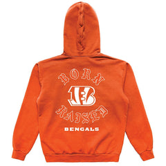Cincinnati Bengals Born x Raised Unisex Pullover Hoodie - Orange online