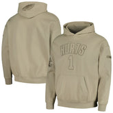 Jalen Hurts Philadelphia Eagles Pro Standard Player Name & Number Pullover Hoodie - Tan discount