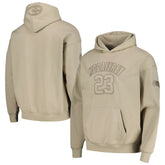 Christian McCaffrey San Francisco 49ers Pro Standard Player Name & Number Pullover Hoodie - Tan outlet