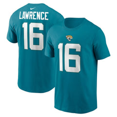 Trevor Lawrence Jacksonville Jaguars Player Name & Number T-Shirt - Teal | Nike cheap
