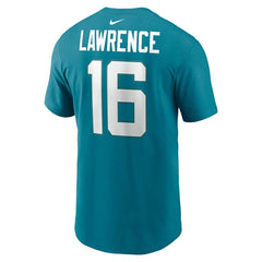 Trevor Lawrence Jacksonville Jaguars Player Name & Number T-Shirt - Teal | Nike cheap