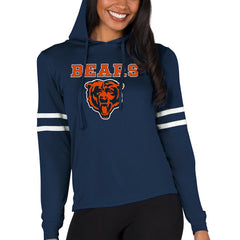 Chicago Bears Concepts Sport Women's Marathon Lightweight Lounge Pullover Hoodie - Navy online