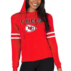 Kansas City Chiefs Concepts Sport Women's Marathon Lightweight Lounge Pullover Hoodie - Red online