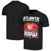 Sportiqe Monday Night RAW x Atlanta Hawks Tri-Blend T-Shirt - Black outlet