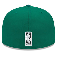 Boston Celtics Rally Drive Checkerboard 59FIFTY Crown Fitted Hat - Kelly Green | New Era for sale